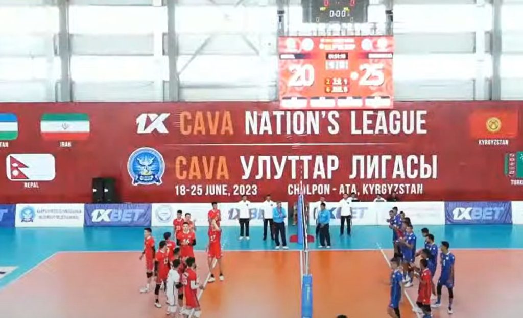 CAVA Men’s Volleyball: Nepal lose to Mongolia
