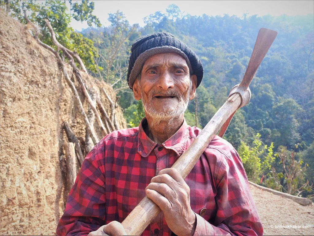 Chandrabir Oli: Meet Nepal’s ‘mountain man’ who built a road for his family all by himself
