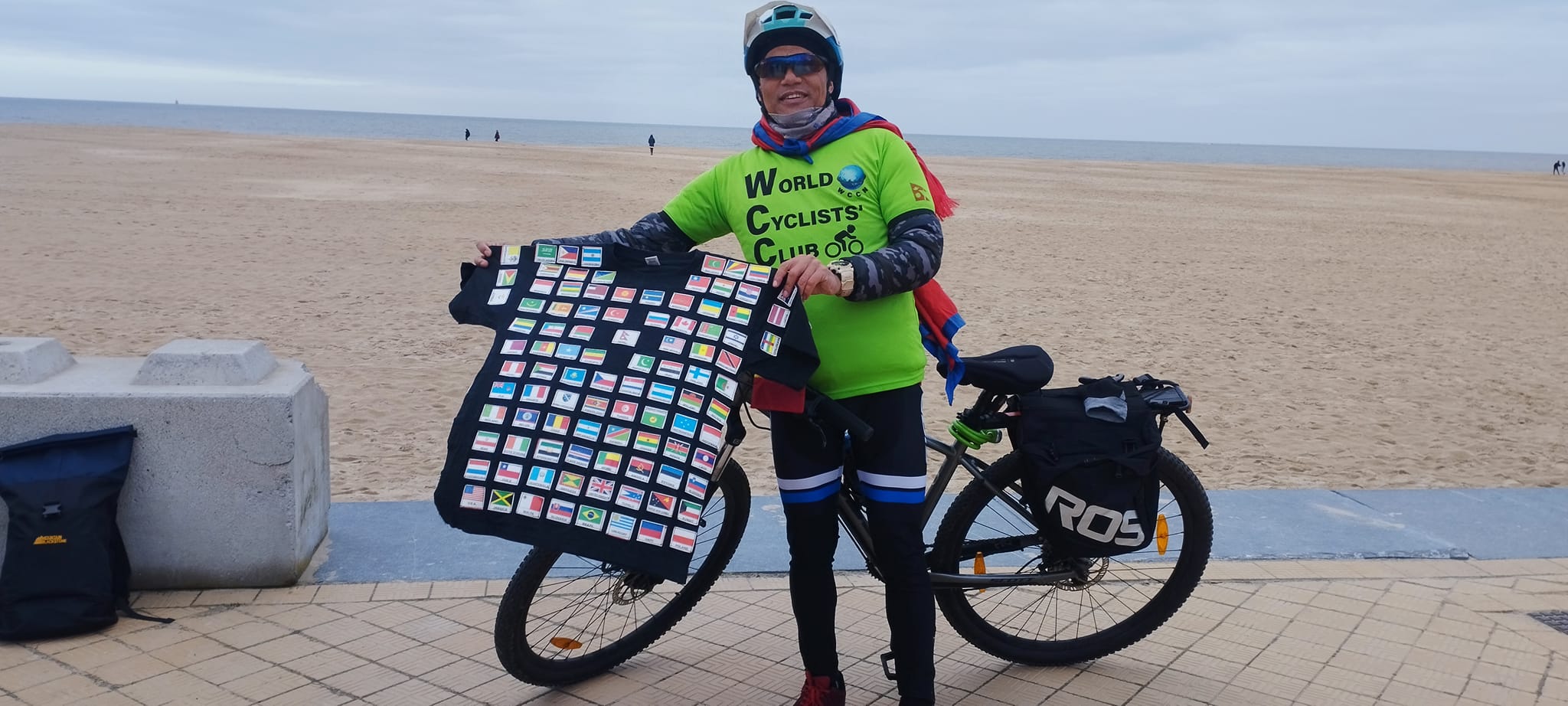 Cycling for change: Gyan Maharjan’s global journey to inspire action against climate crisis