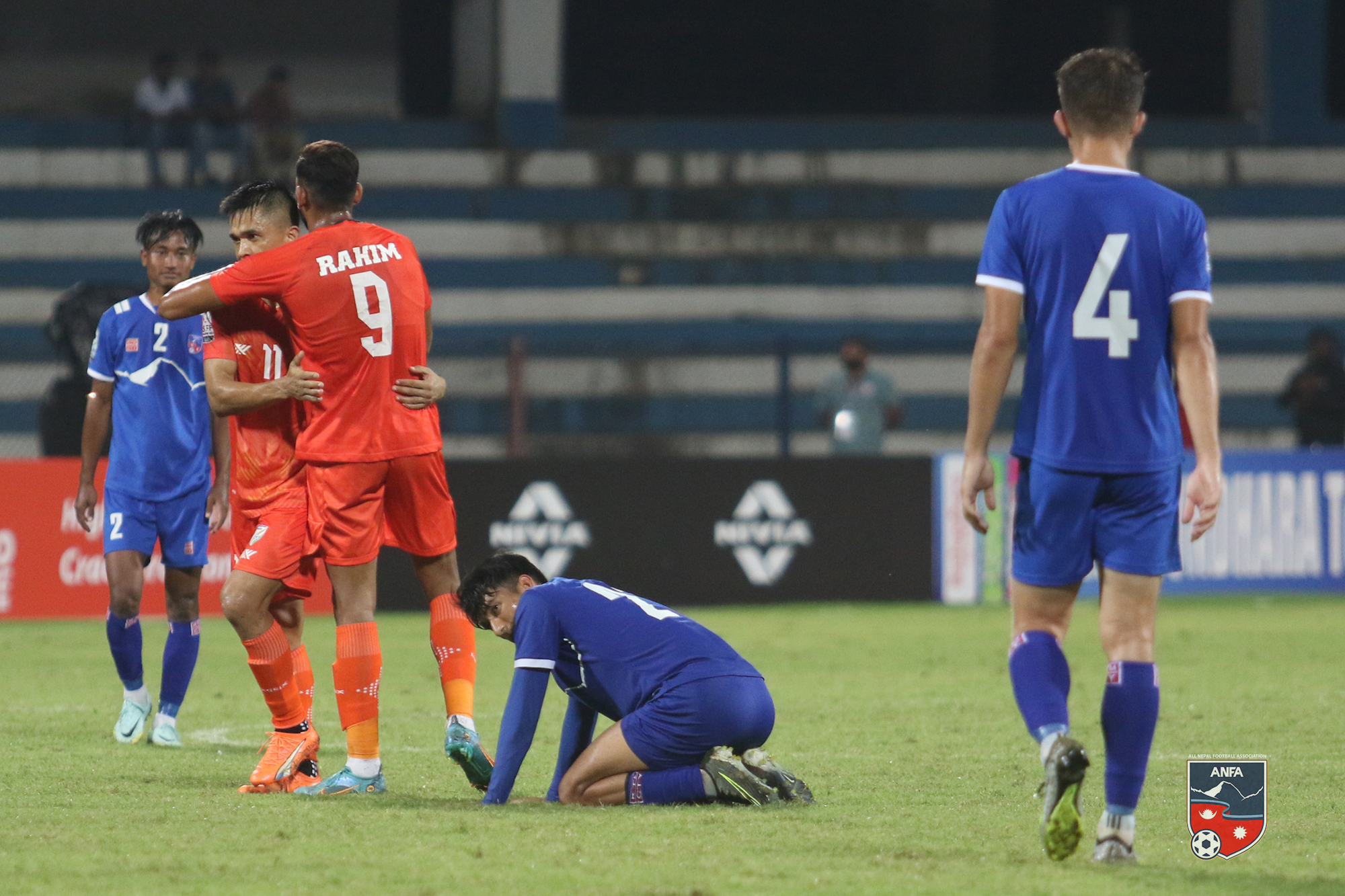 Nepal crash out of SAFF Championship after losing 2-0 to India