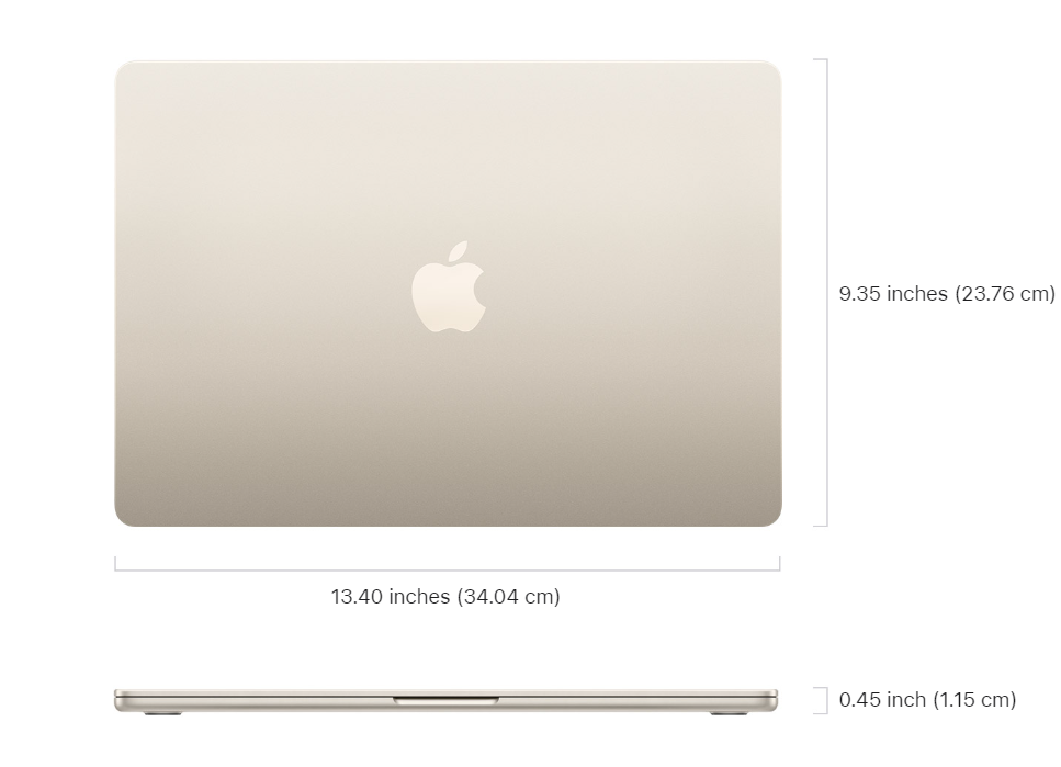MacBook Air 15 (M2). Photo: Apple