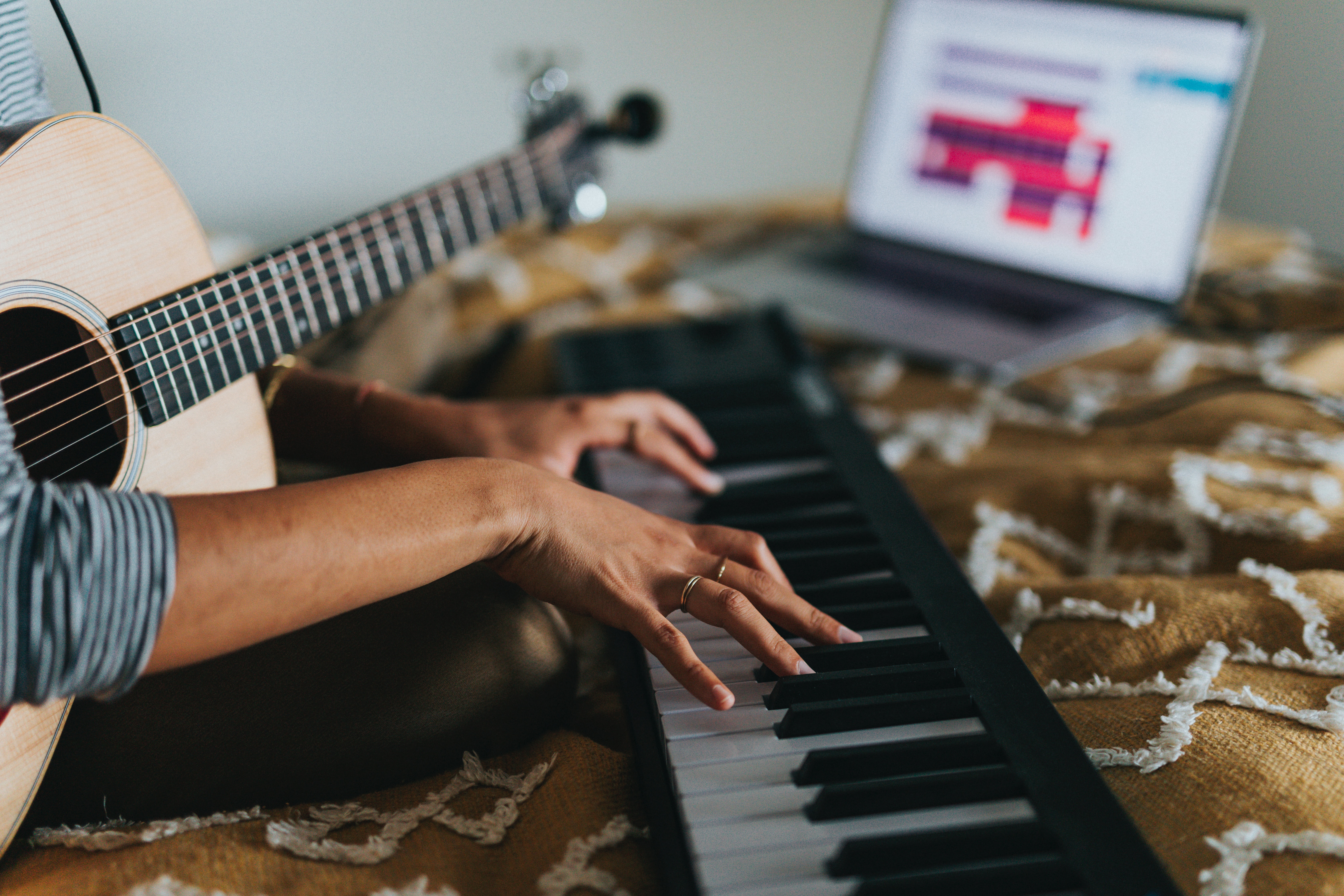 aspiring musicians in Nepal