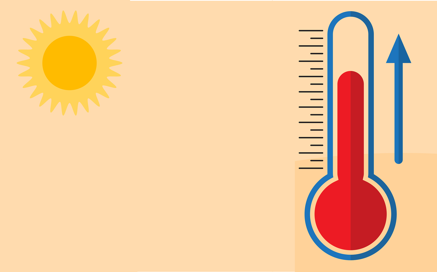 extreme heat - rising temperature - summer