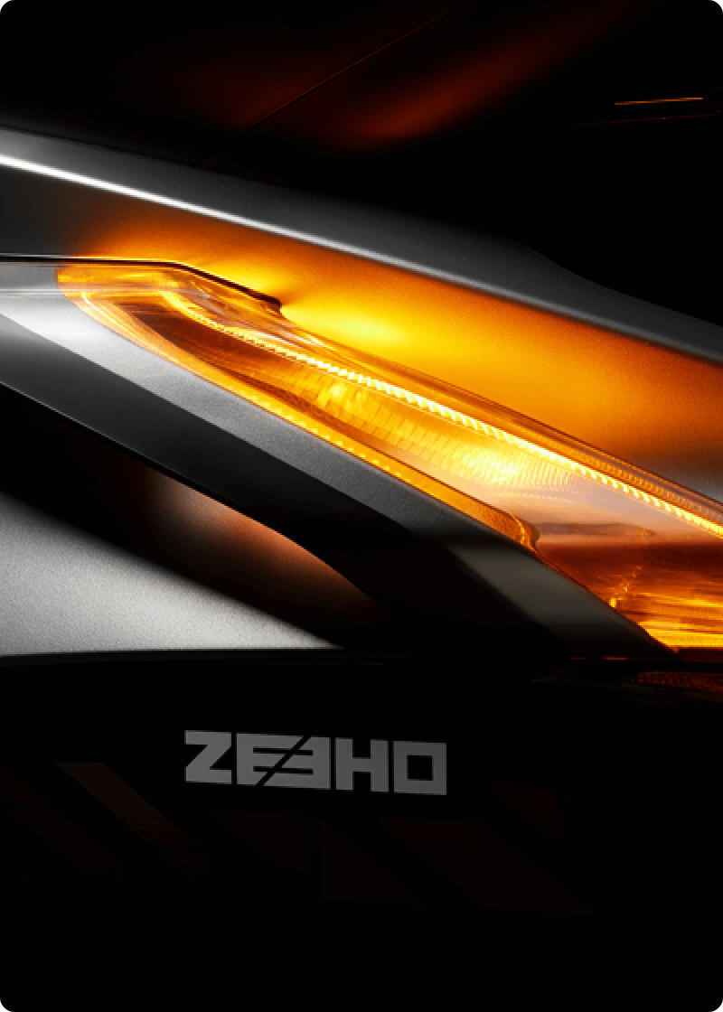 Zeeho Ae8 indicator. Photo: Zeeho