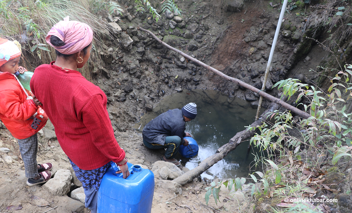 For ages, the native of the Nepal-India border in Dang has been facing the problem of drinking water. 