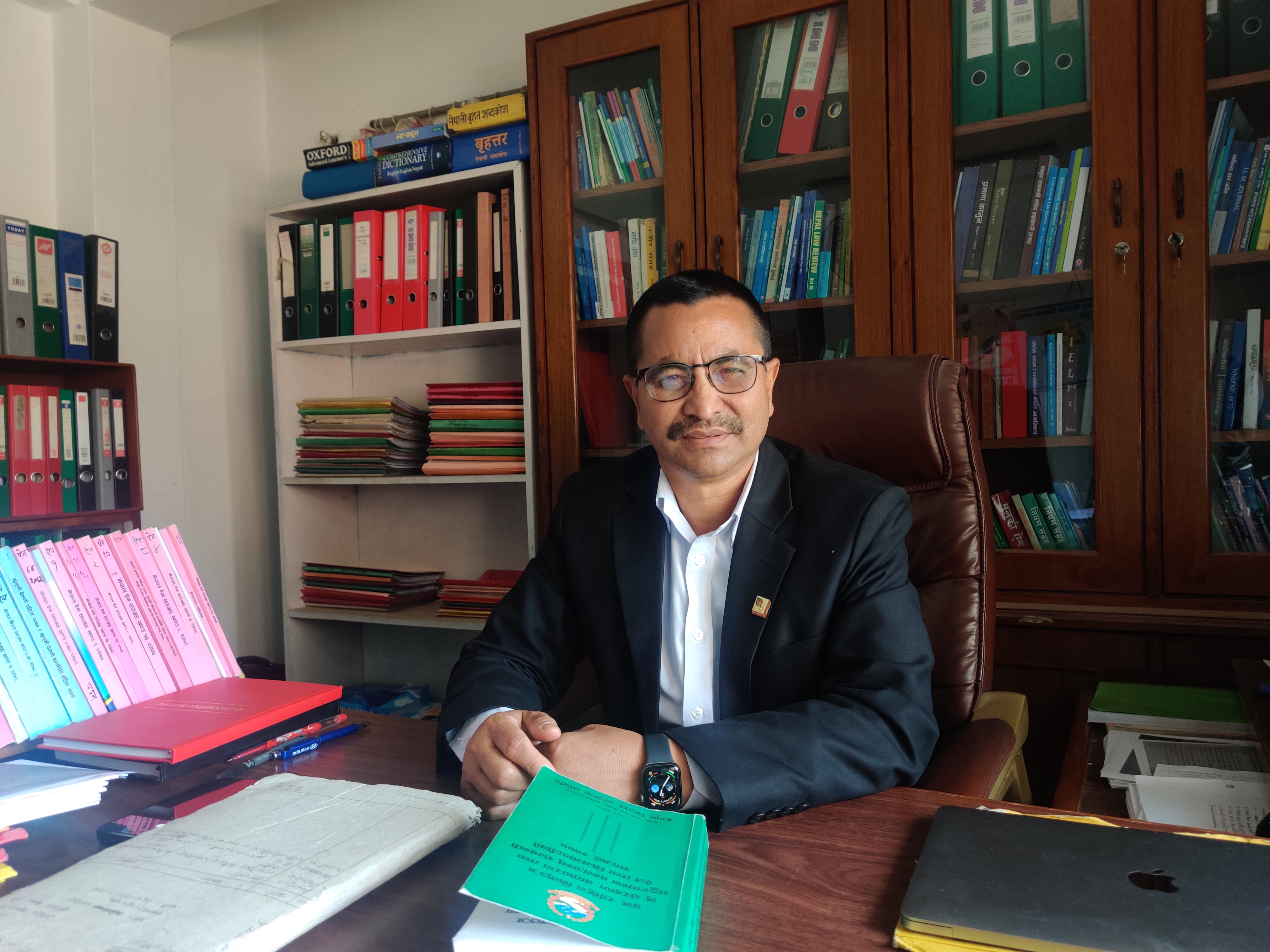 padam shrestha advocate who filed writ for the wildlife parts