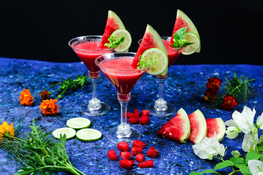 watermelon cooler summer drinks to try