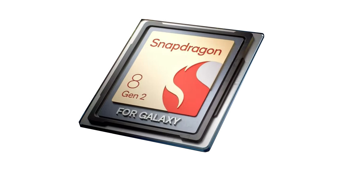 Snapdragon 8 Gen 2 For Galaxy chipset on Samsung Galaxy Z Flip5. Photo: Samsung 