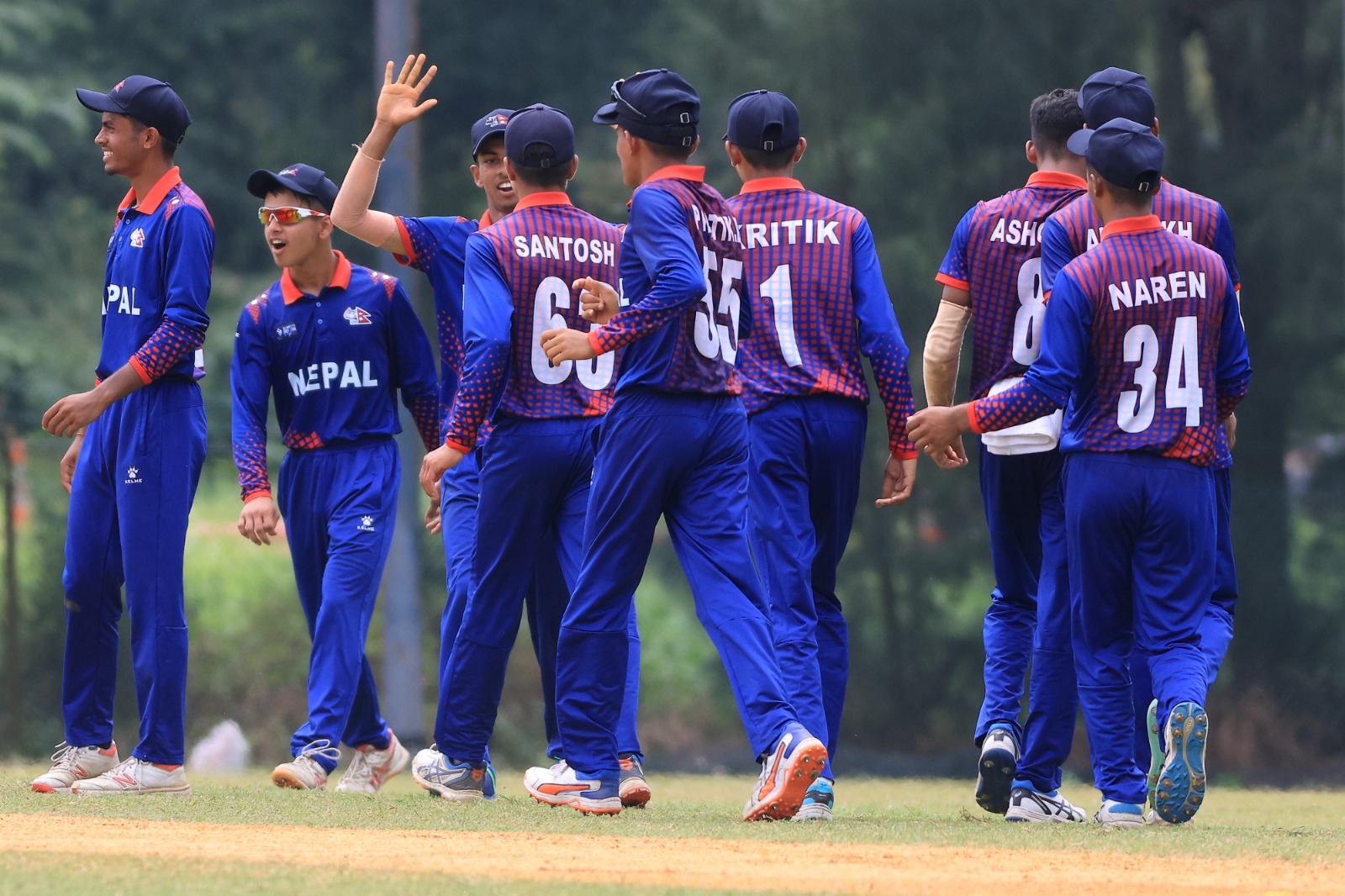 Nepal beat Singapore to reach the final of the ACC East Zone U16 Cup Cricket