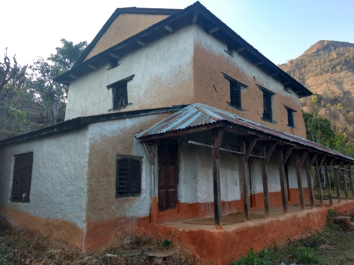 An abandoned house in Karki Danda in Lamjung. Photo: Amina Maharjan