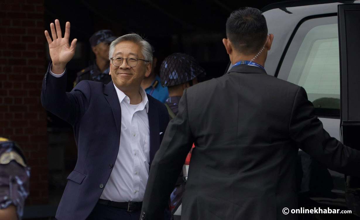 US assistant secretary Donald Lu arrives in Nepal