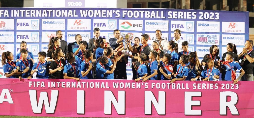 Nepal beat Bangladesh on penalties to win FIFA International Women’s Football Series