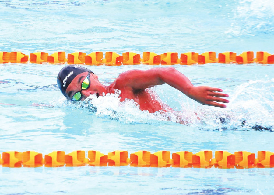 Nasir Yahya Hussain sets new national record in 400m freestyle in World Aquatic Championship 2023