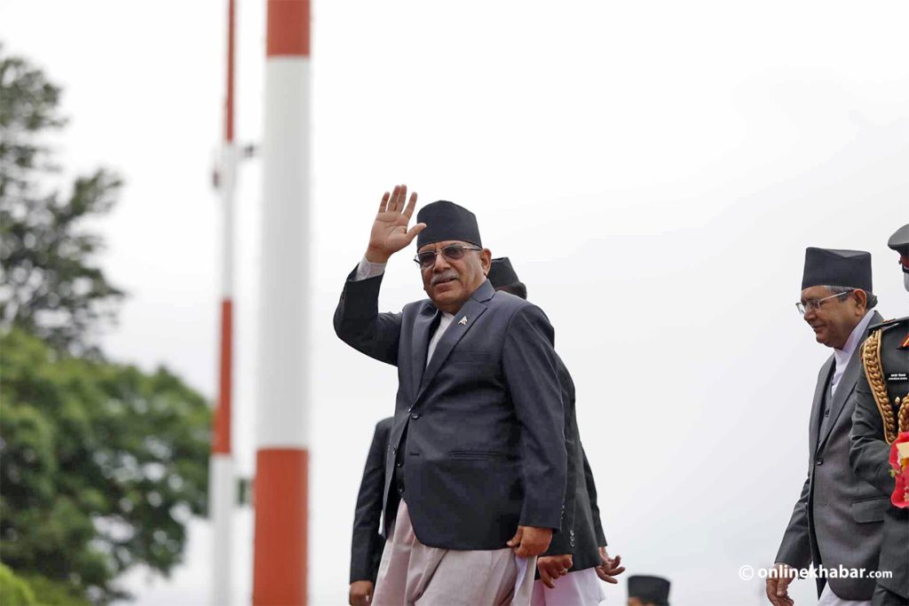 Pushpa Kamal Dahal leaving for cop28