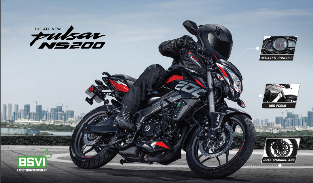 Bajaj Pulsar NS200 changes. Photo: Bajaj Nepal