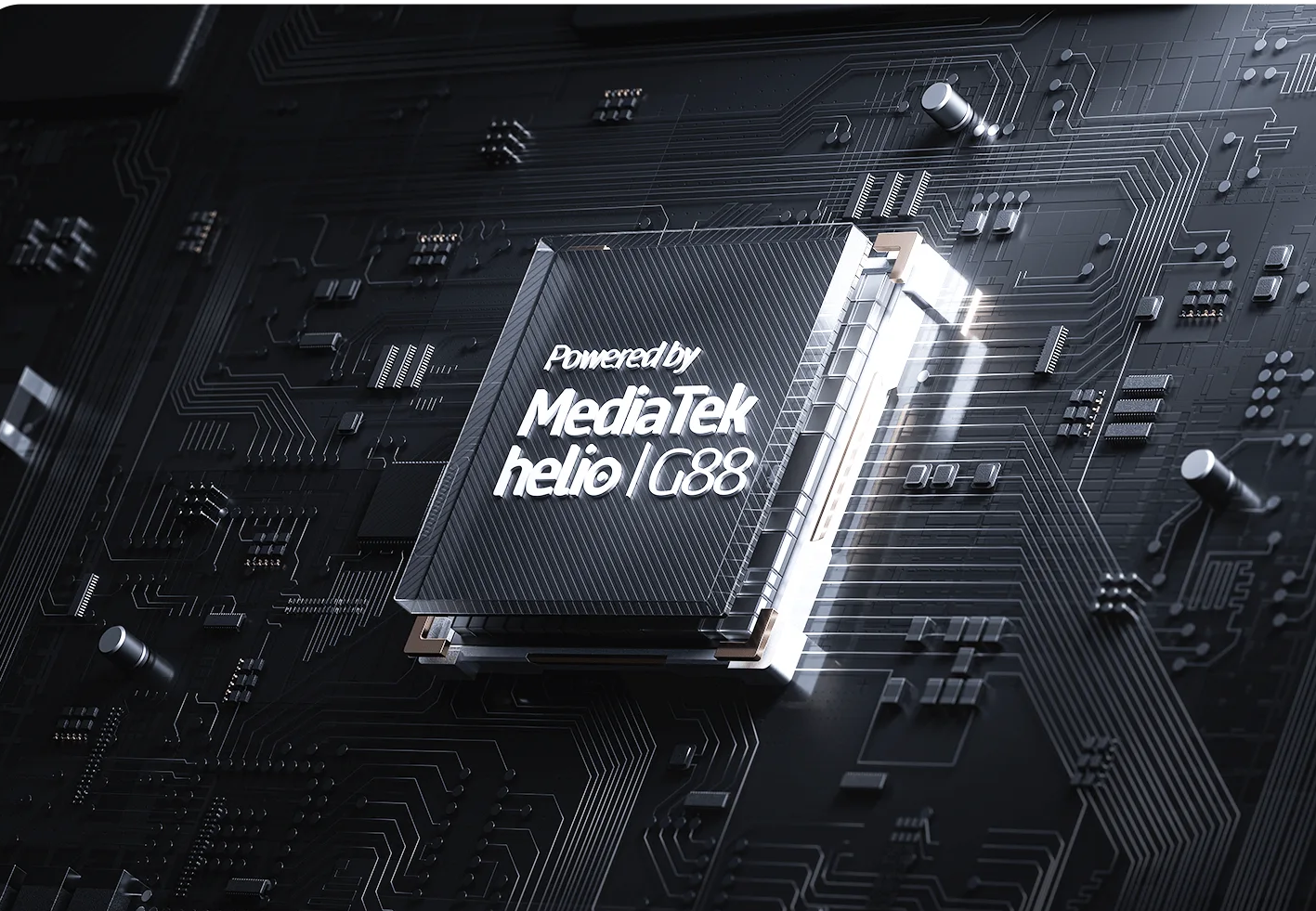 MediaTek Helio G88 chipset in Redmi 12. Photo: Mi Global 