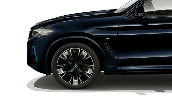 Side design of BMW iX3. Photo: BMW Nepal