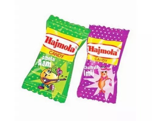 hajmola candies green and pink