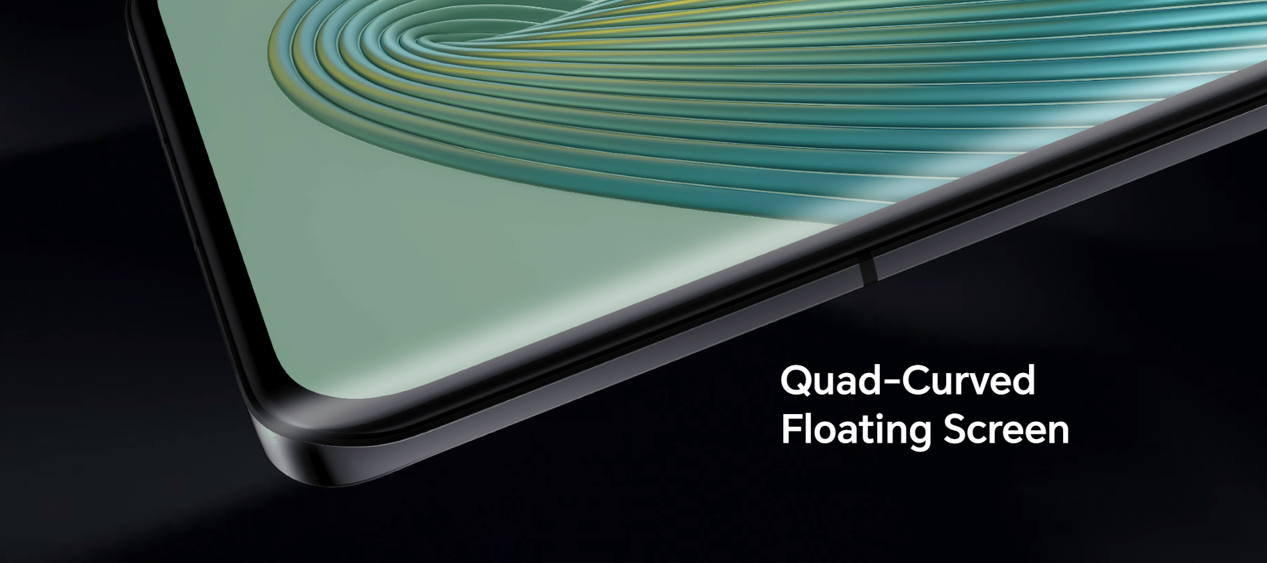 Quad curved floating screen of Honor Magic5 Pro. Photo: HiHonor 