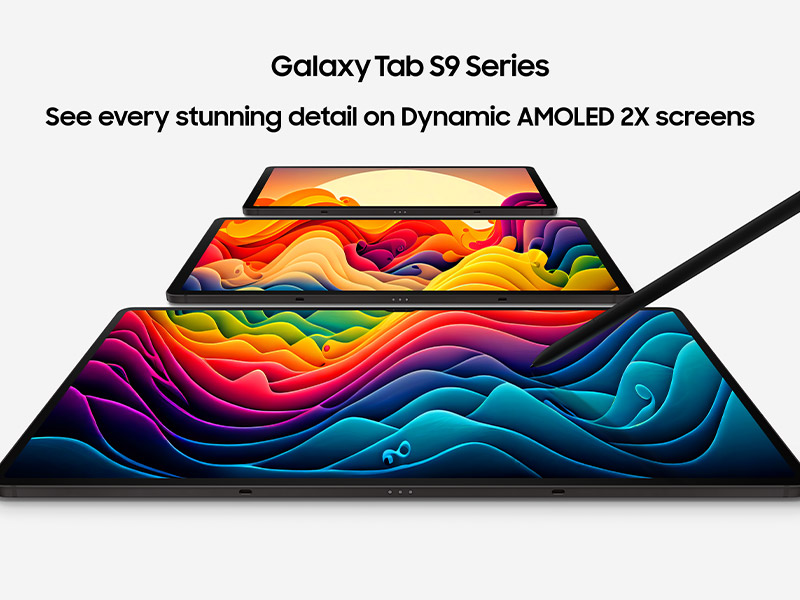 Samsung Galaxy Tab S9 series. Photo: Samsung