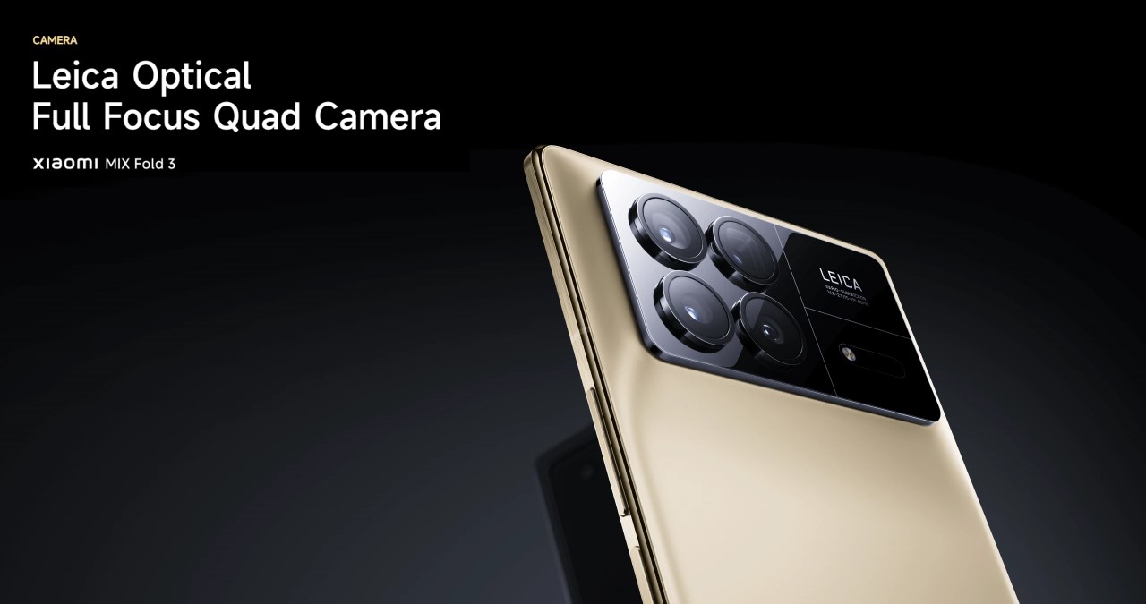 Xiaomi Mix Fold 3's rear camera. Photo: Xiaomi China