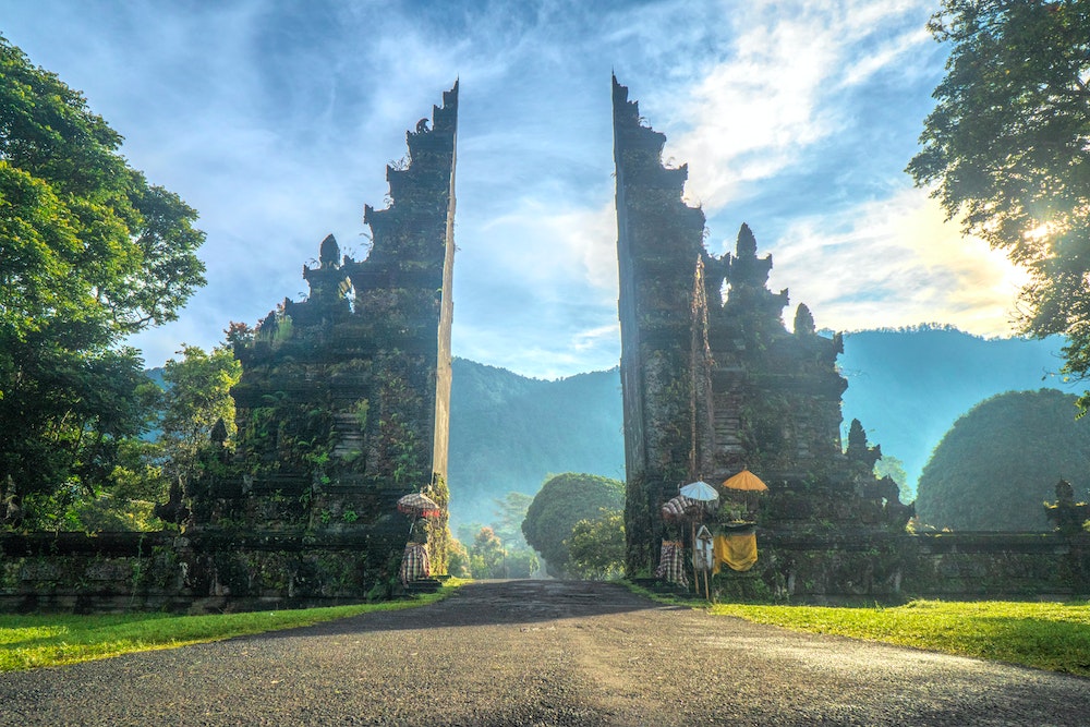 Handara Gate bali indonesia for trip with friends Photo by Oleksandr P
