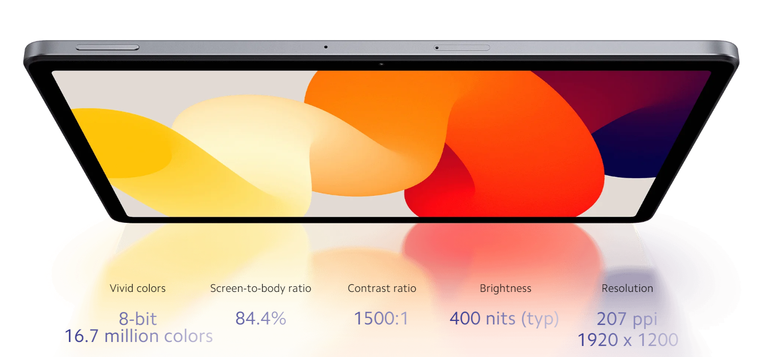Display of Redmi Pad SE. Photo: Xiaomi
