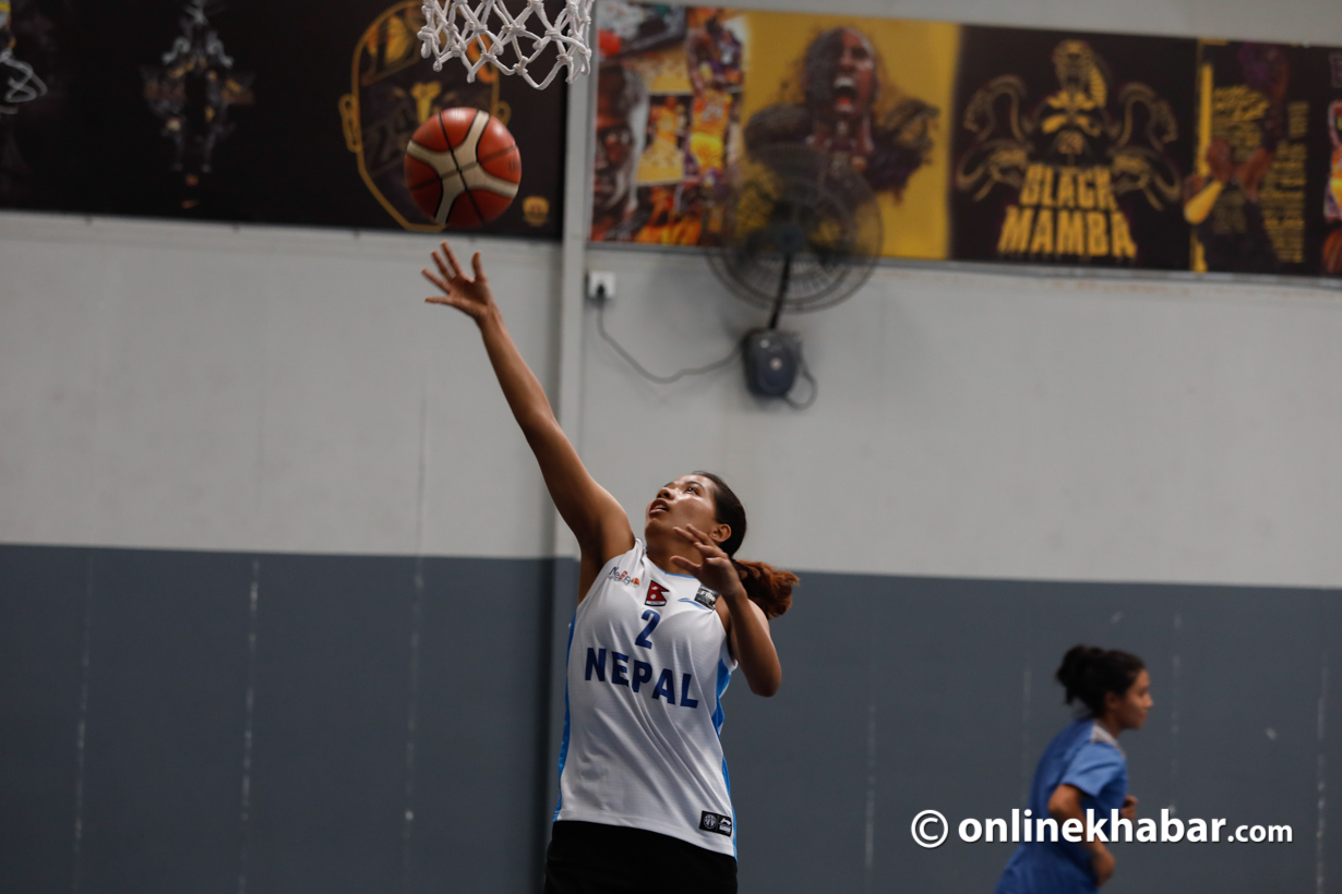 Shreya Khadka spearheads Nepali women’s basketball’s quest for a victory in Asian Games