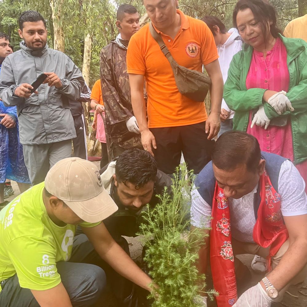 Celebrating International Youth Day 2023 by planting trees