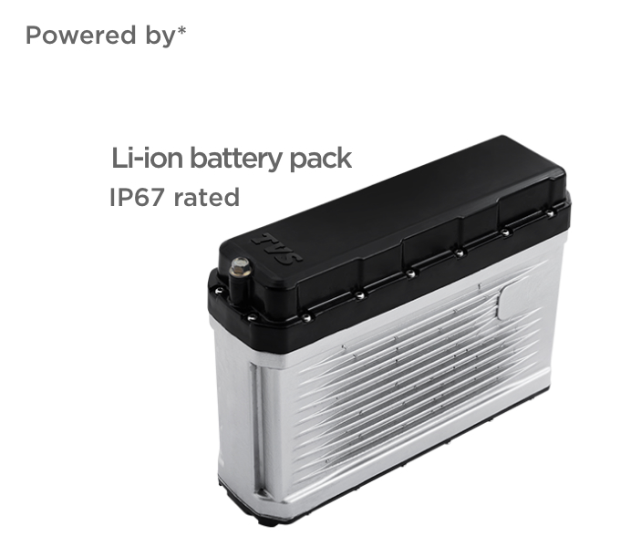 TVS iQube battery pack. Photo: TVS Motors