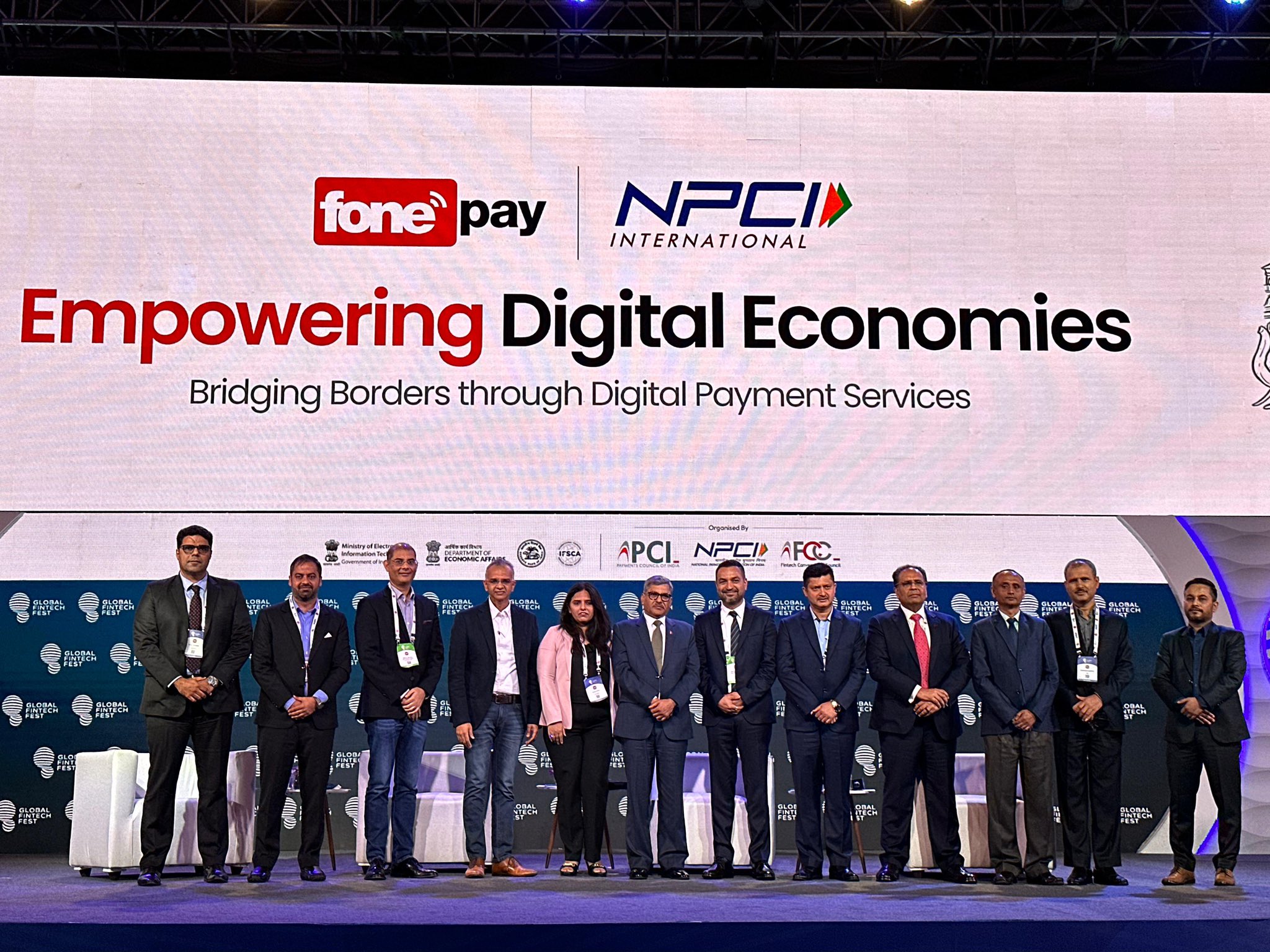 Fonepay and NIPL unveil first cross-border QR payment service connecting Nepal and India