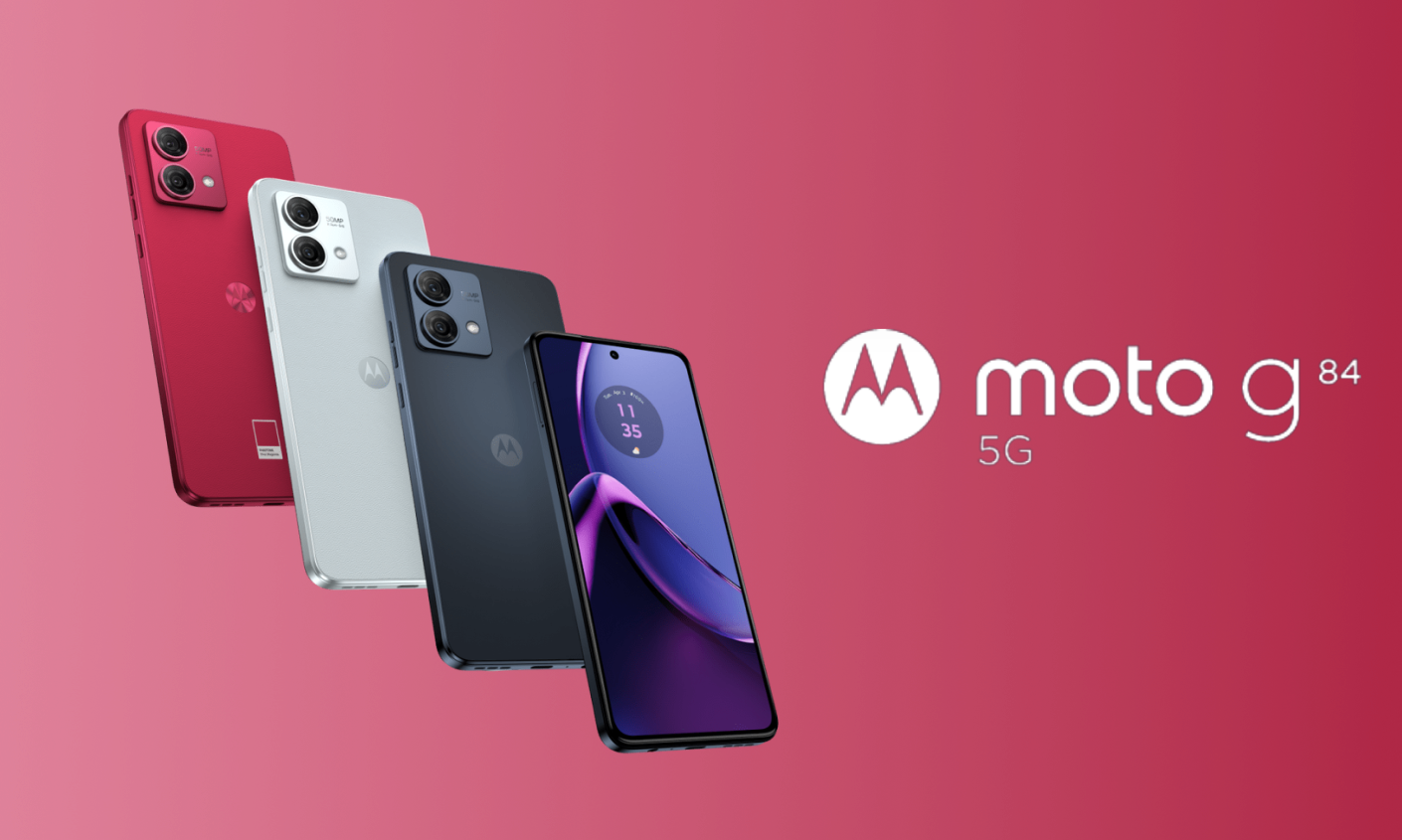 Motorola G84 5G: Mid-range smartphone with vegan leather back