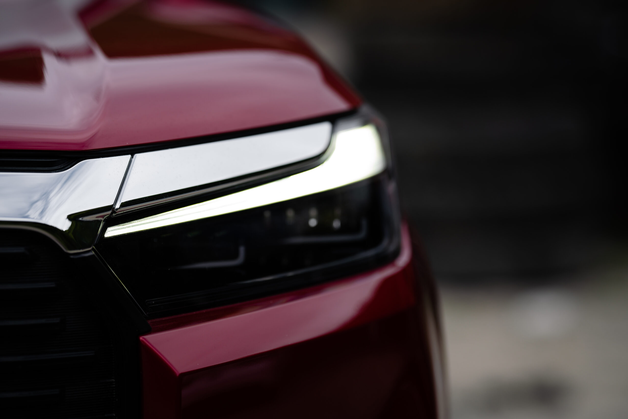 Honda Elevate headlights and DRL. Photo: Honda Nepal