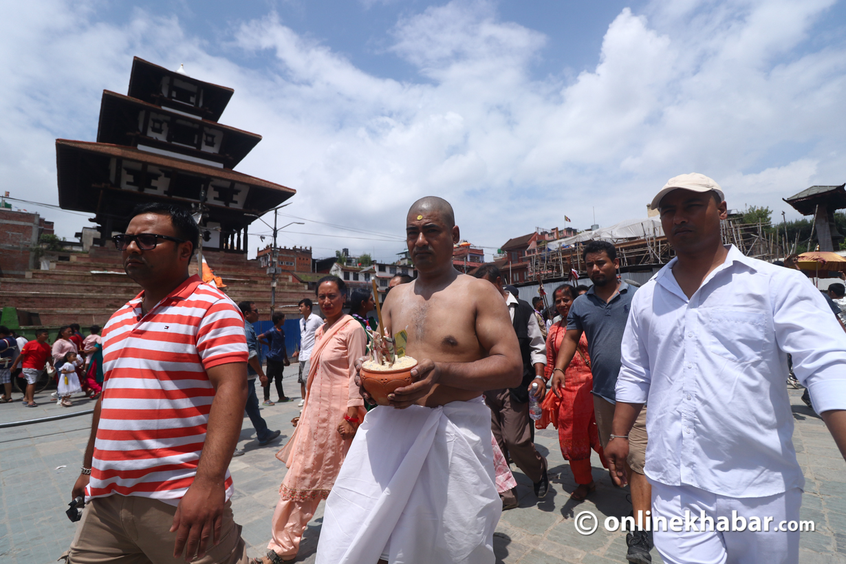 Gai Jatra at Basantapur 