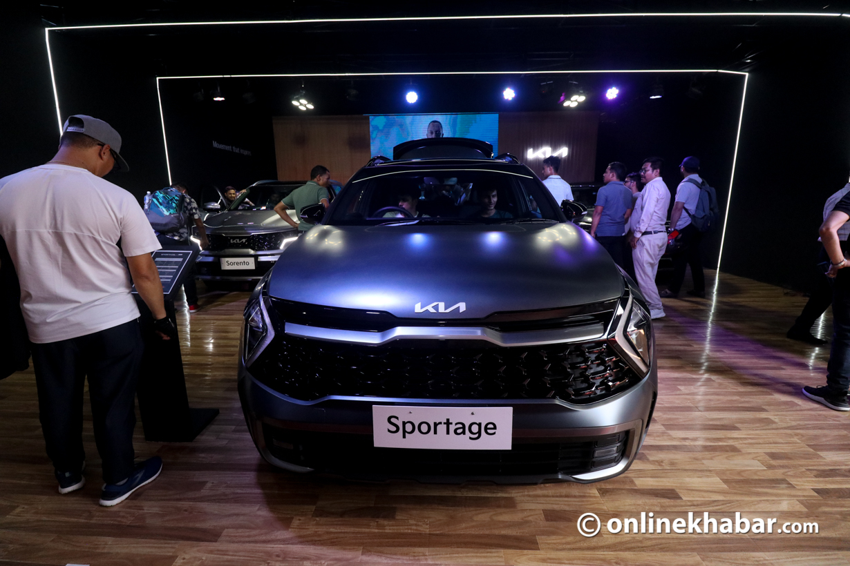 Kia Sportage X-Line. Photo: Aryan Dhimal