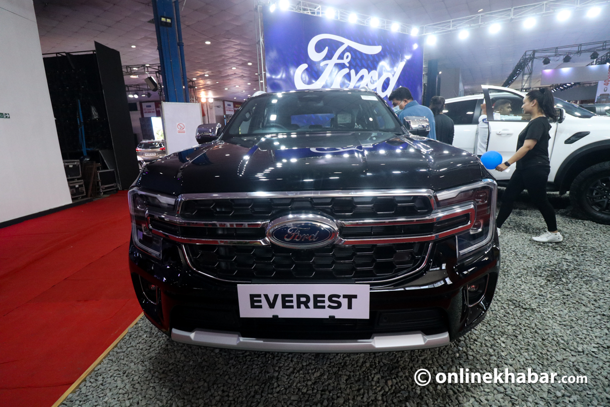Ford Next-Gen Everest. Photo: Aryan Dhimal