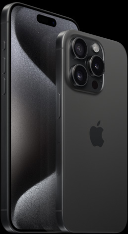 Cricket Wireless  Apple iPhone 15 Pro - Black Titanium