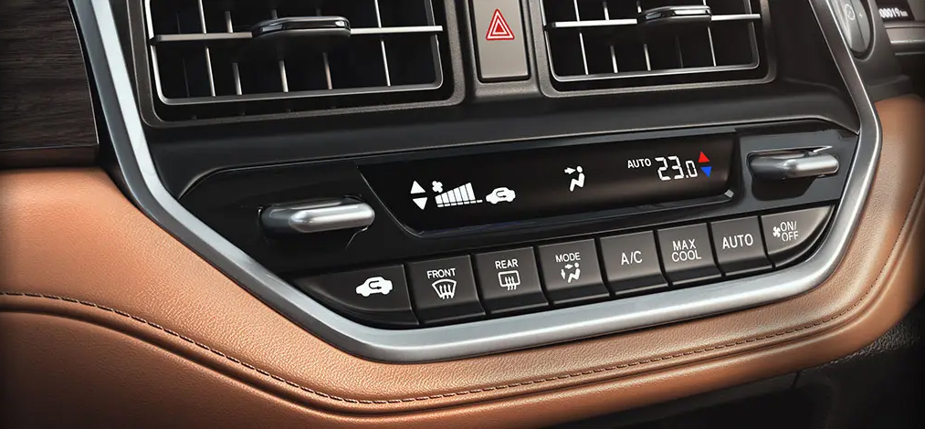 Climate control on the Honda Elevate. Photo: Honda Cars India