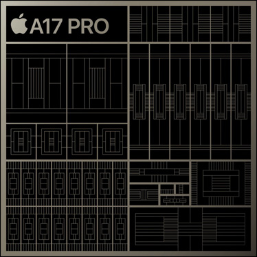 Apple A17 Pro Bionic chipset. Photo: Apple