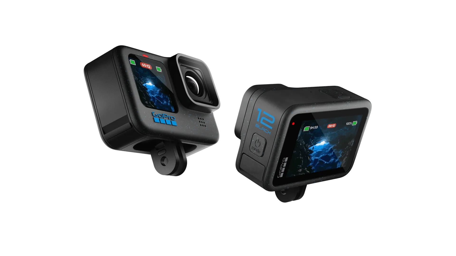 GoPro Hero 12 Black front and back. Photo: GoPro