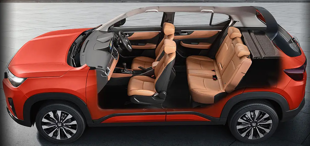 Seats on the Honda Elevate. Photo: Honda Cars India