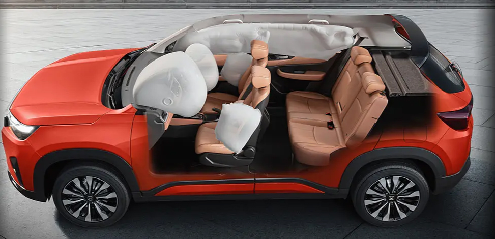 Air bags on the Honda Elevate. Photo: Honda Cars India