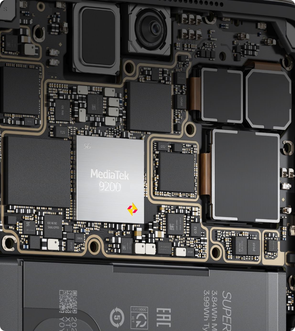 MediaTek Dimensity 9200 chipset. Photo: OPPO