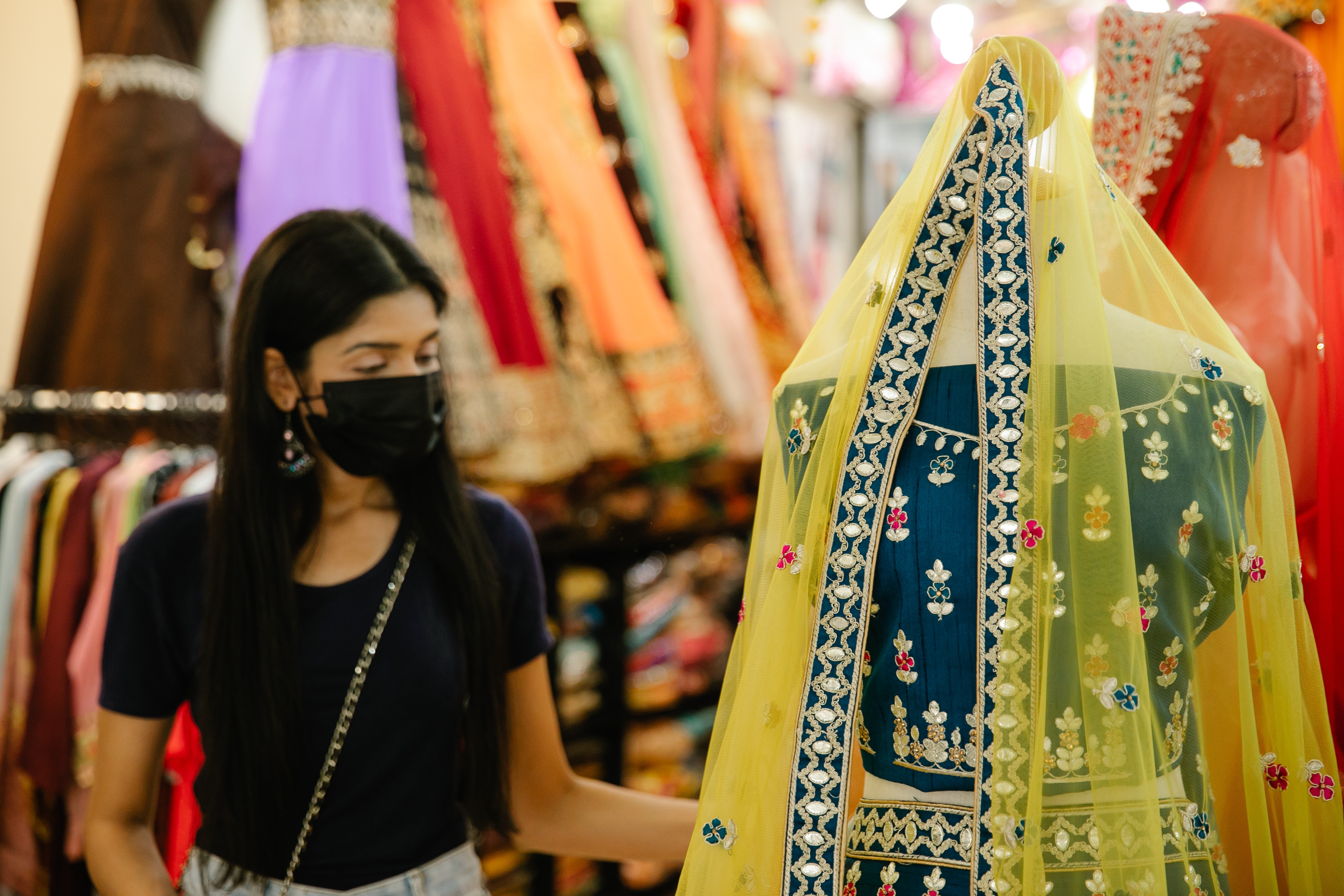 shopping traditional clothes - festive wear