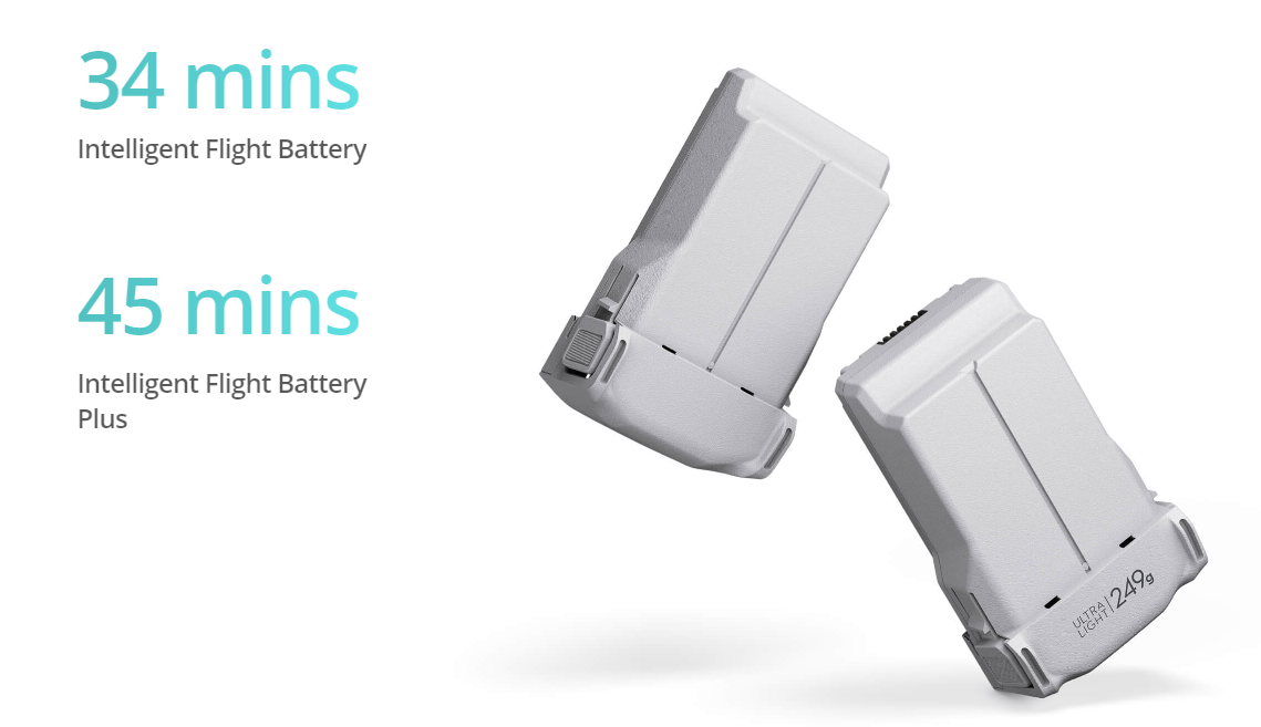 Battery and charging on DJI Mini 4 Pro. Photo: DJI