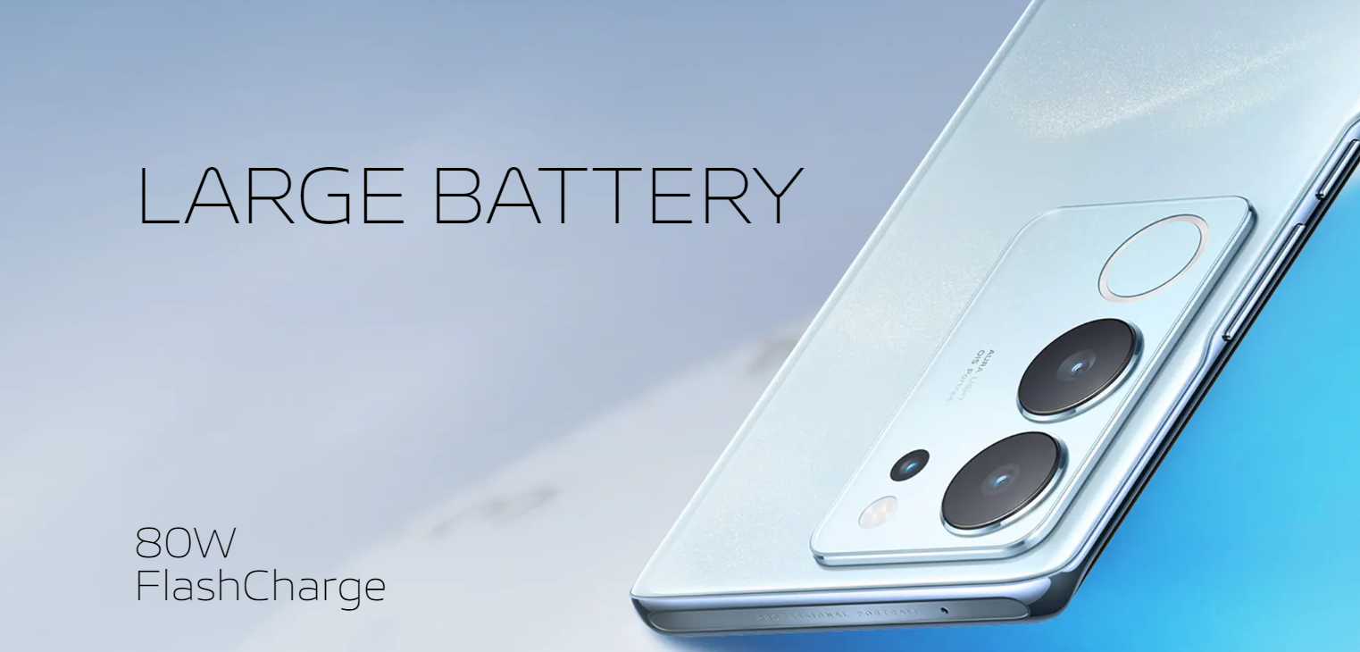 Vivo V29 5G battery and charging. Photo: Vivo Nepal