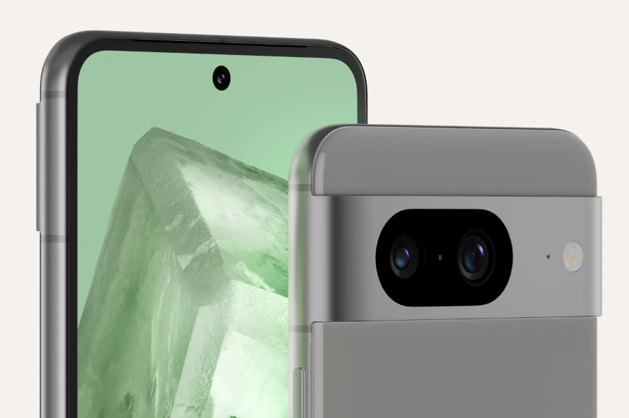 Google Pixel 8 design. Photo: Google 