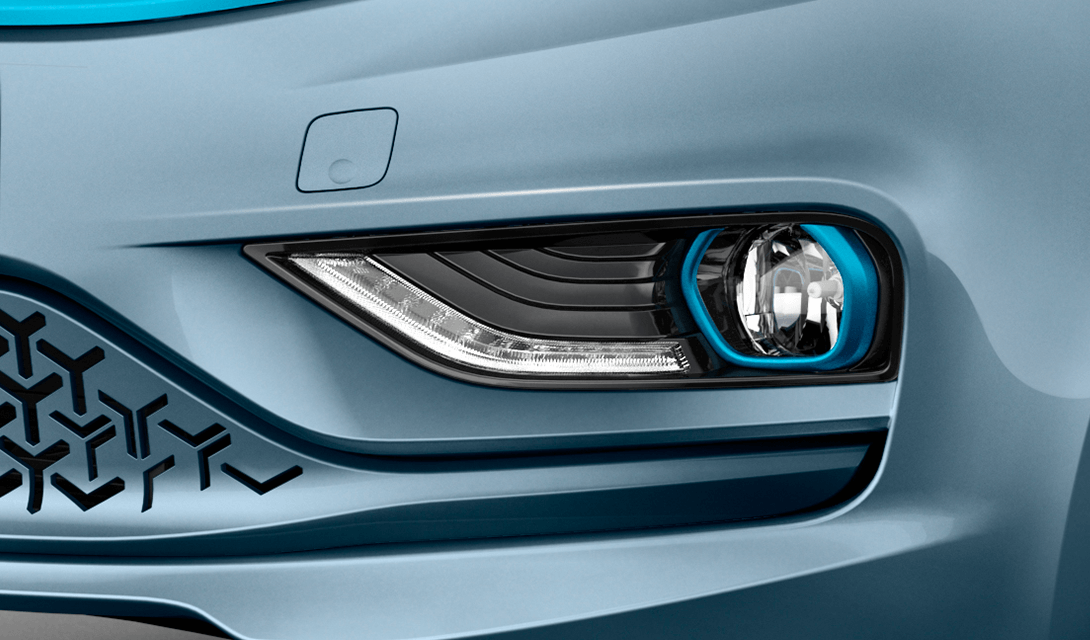 Tata Tiago EV fog light. Photo: Tata Motors Nepal