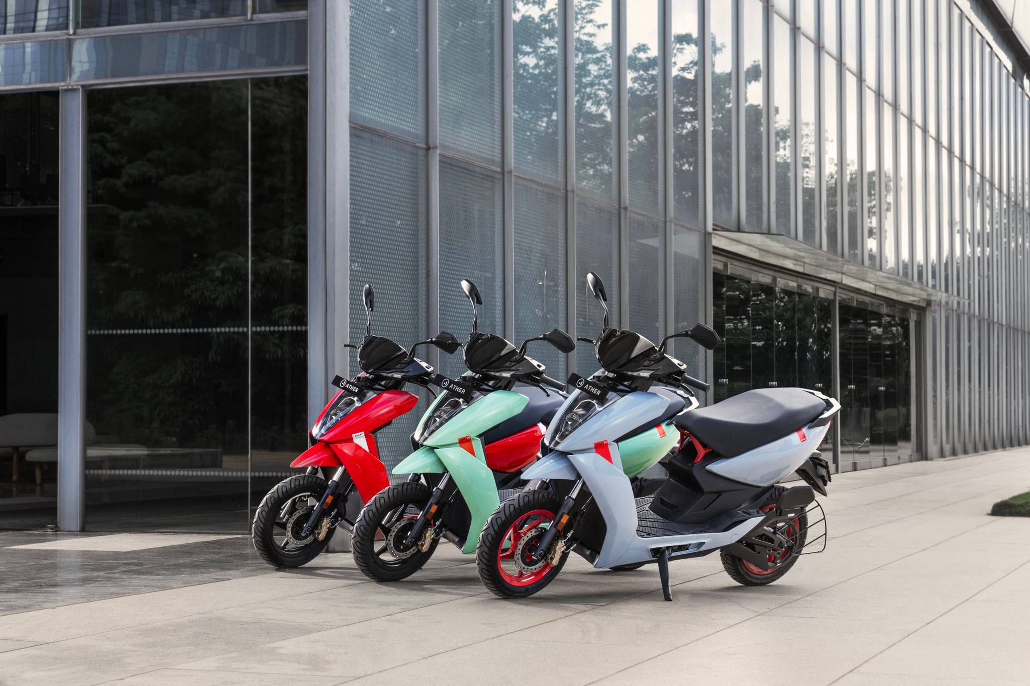 Ather 450X colour options. Photo: Ather Energy Nepal