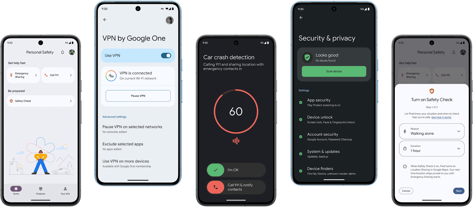 Google Pixel 8 Pro security features. Photo: Google